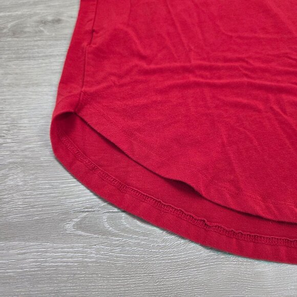 Ava & Viv Red Short Sleeve Scoop Neck Tunic Top Womens Plus Size 1X - Picture 10 of 16